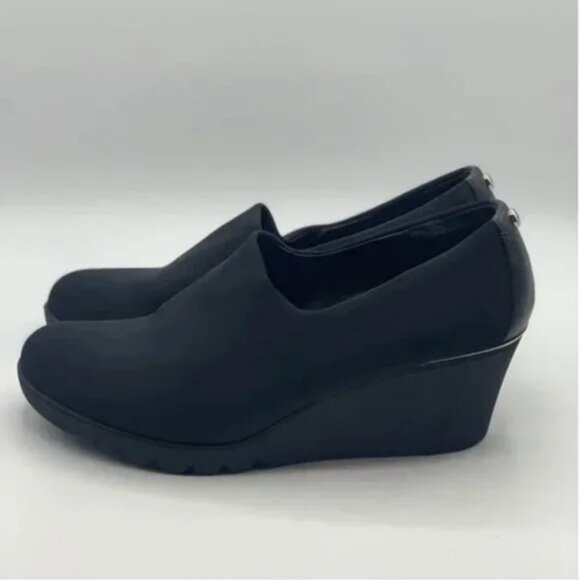 Donald J. Pliner Women's Maddy Wedges Black Size 9.5 - Picture 3 of 9